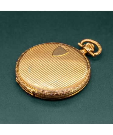 Złoty zegarek kieszonkowy Zenith 1925-1935 - 2