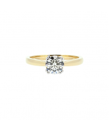 0,92 ct diamond engagement ring - 1