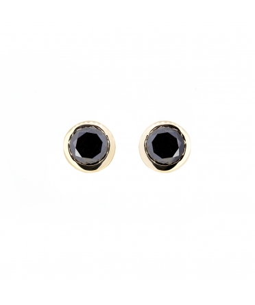 Black diamond earrings - 1
