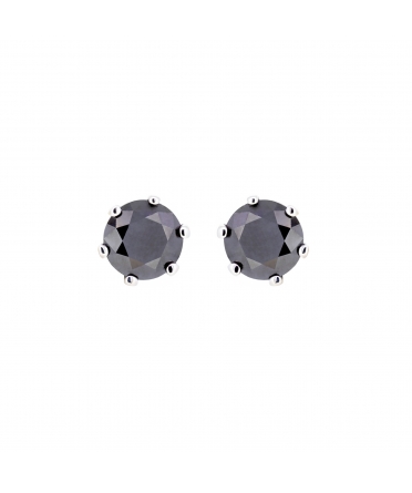 Black diamond earrings - 1