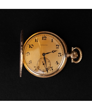 Zenith gold pocket watch 1925-1935 - 1