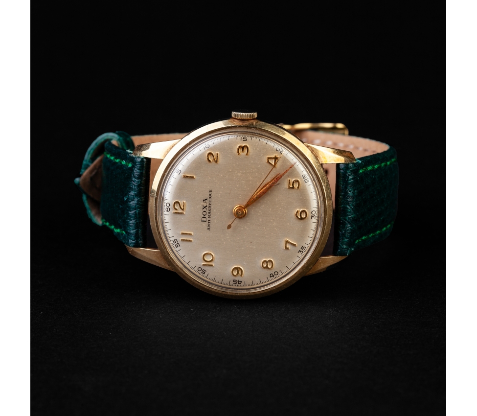 Gold Doxa watch from the 1950s - 1