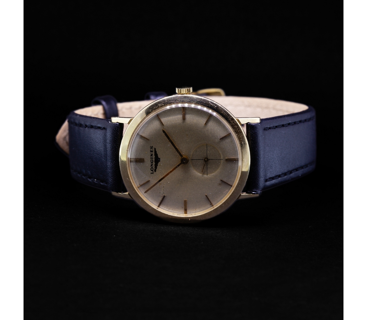 Złoty zegarek Longines z lat-60tych, Szwajcaria - 1